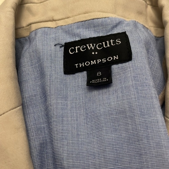 Boys Beige Blazer - Picture 2 of 6